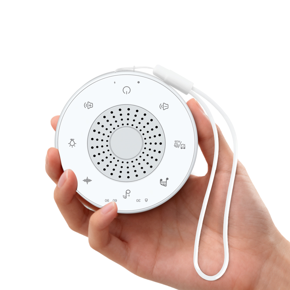White Noise Machine Baby - Monitor branco do bebê do temporizador