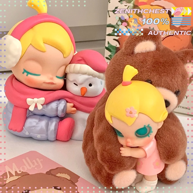 Baby Products Gift - Autêntico pop mart bebê molly minha