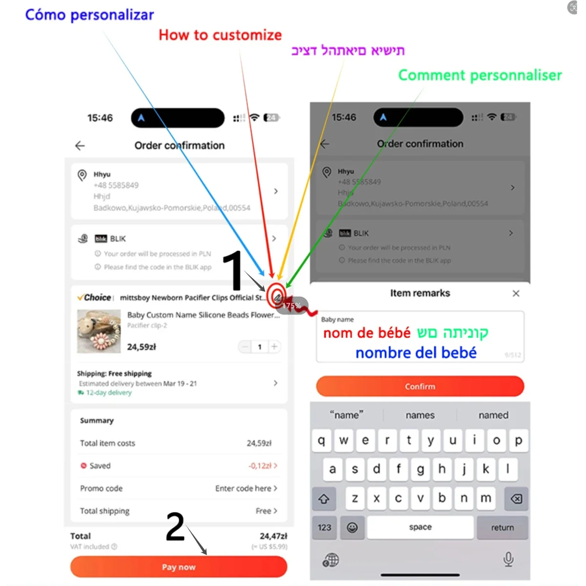 NOVO Clipe de Corrente para Ch - Baby Products Gift avaliação e preço