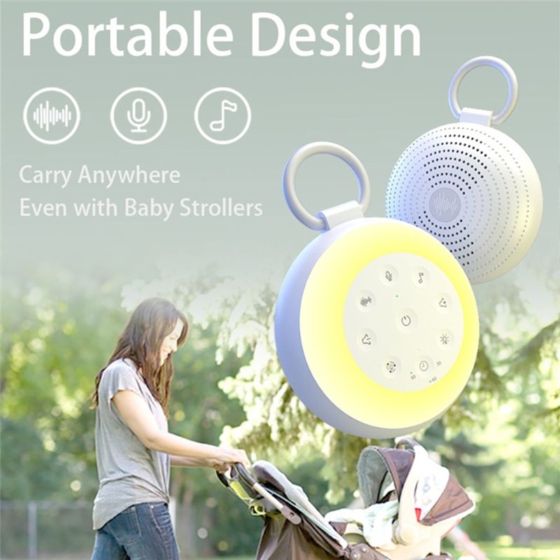 Máquina de Ruído Branco Portát - White Noise Machine Baby avaliação e preço