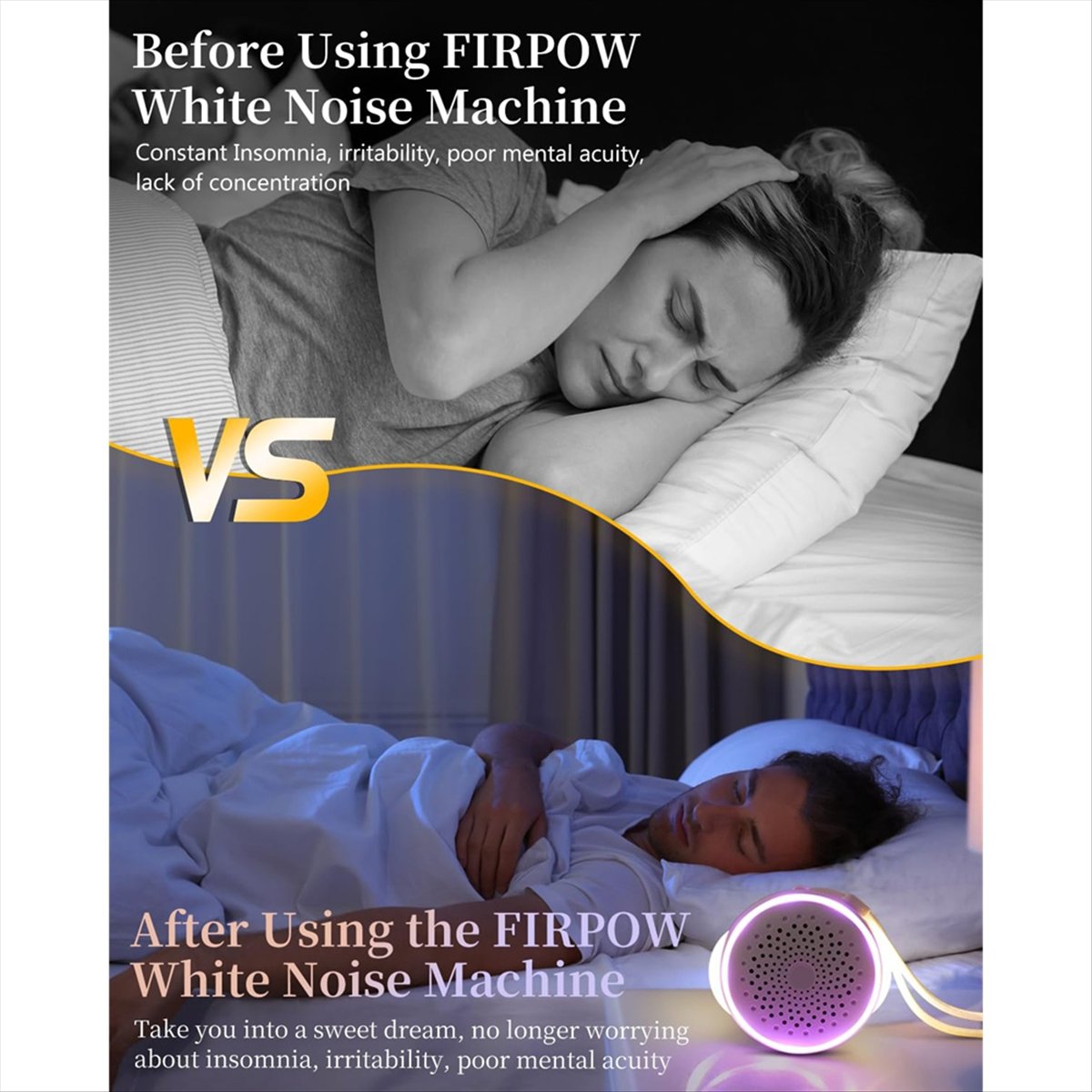 Máquina de Som de Ruído Branco - White Noise Machine Baby avaliação e preço