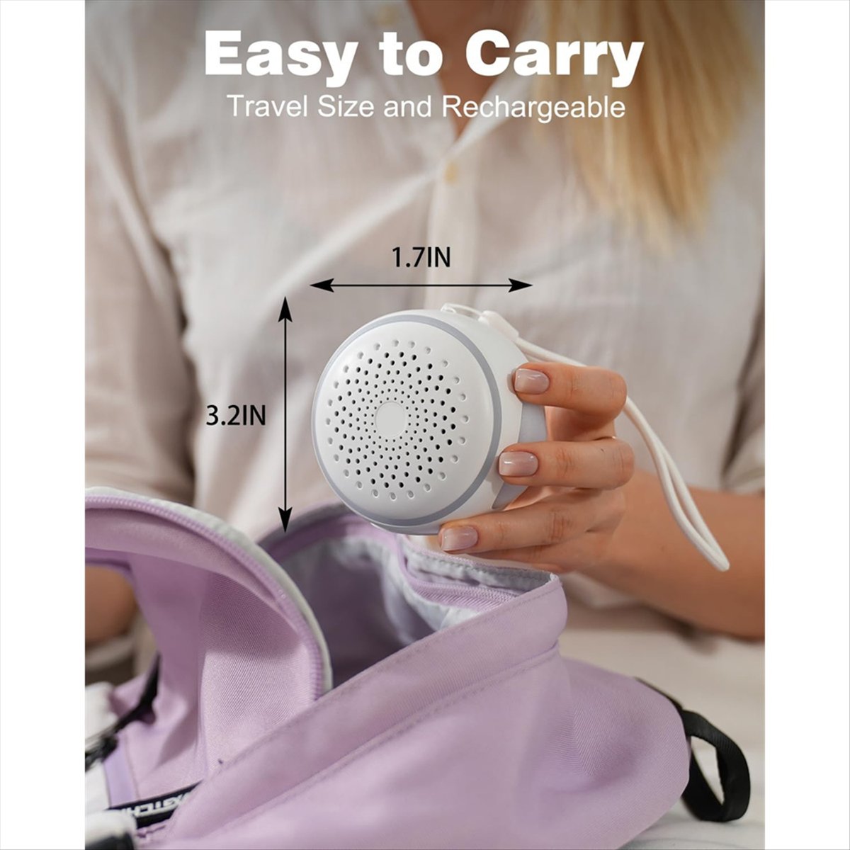 Máquina de Som de Ruído Branco - White Noise Machine Baby avaliação e preço