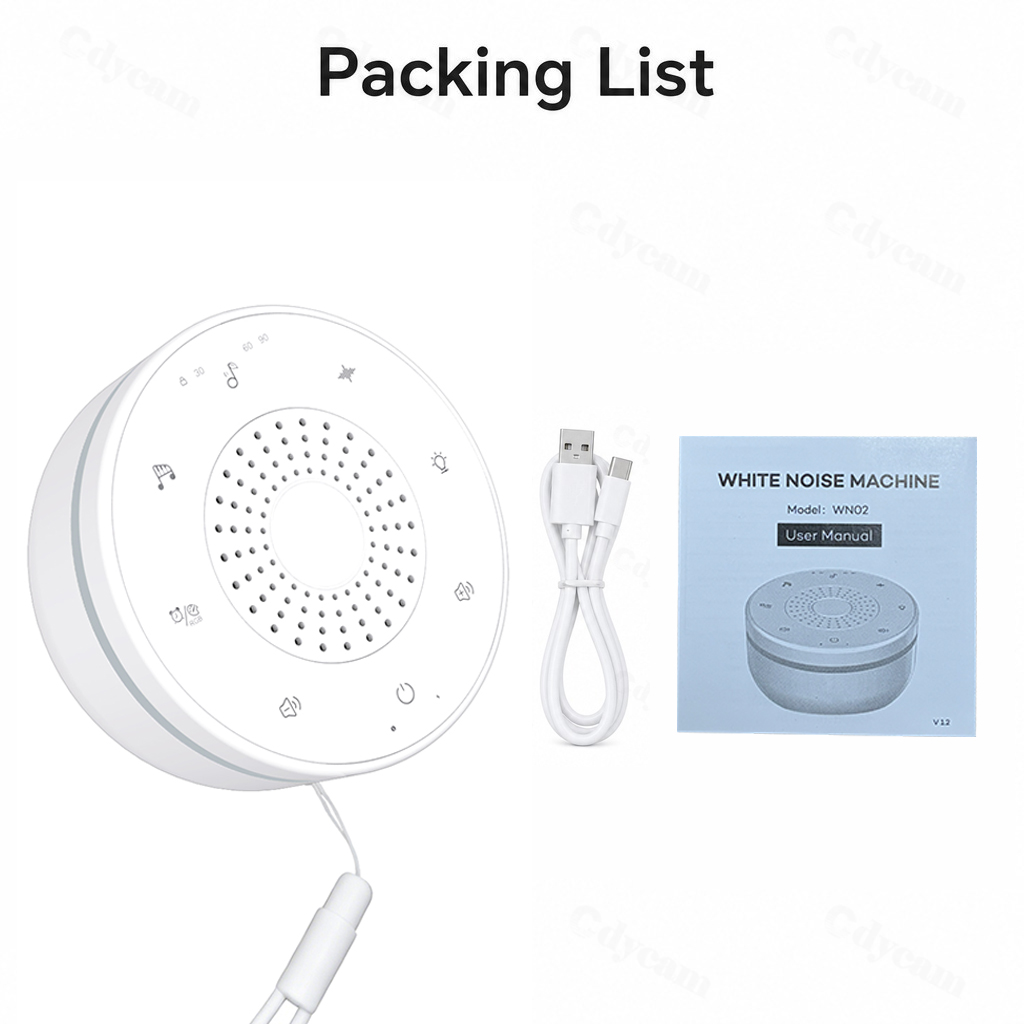 Máquina de Ruído Branco para B - White Noise Machine Baby avaliação e preço